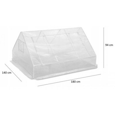 ALDOTRADE Fóliovník na zeleninu 180x140x94 cm 