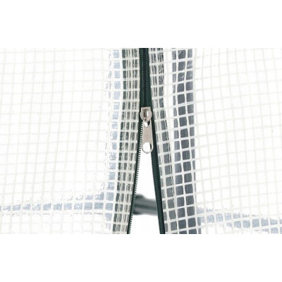 ALDOTRADE Fóliovník na rajčata velký 200x77x168/146 cm bílá plachta 