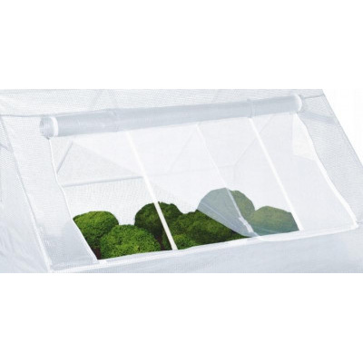 ALDOTRADE Fóliovník na zeleninu bílá plachta 180x140x94cm 