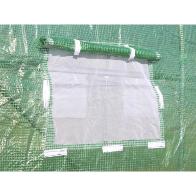 Fóliovník 300x200x200cm s pevnými dveřmi