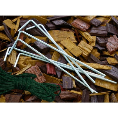 Fóliovník 300x200x200cm s pevnými dveřmi