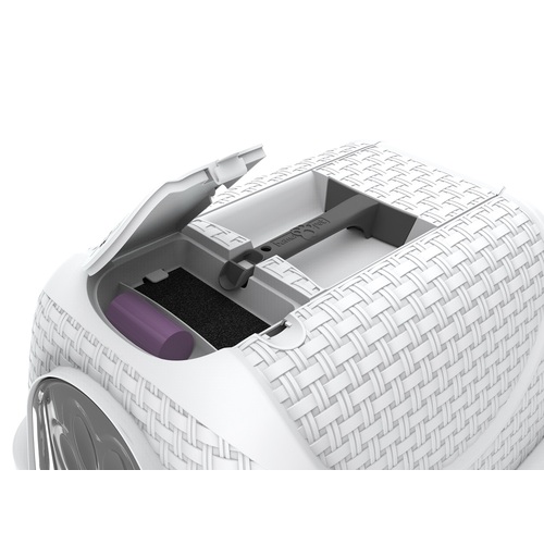 ALDOTRADE Krytá toaleta pro kočky Rattan 42x50,5x40cm