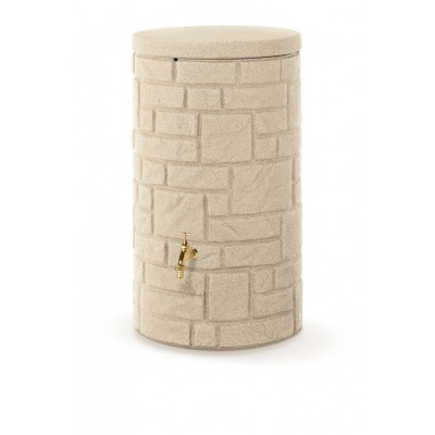 Sud na dešťovou vodu ARCADO 230l sláměný granit