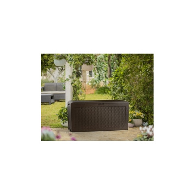 KETER Zahradní úložný box Samoa Rattan 270l