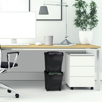 Koš na tříděný odpad Poker Office set 2x20l