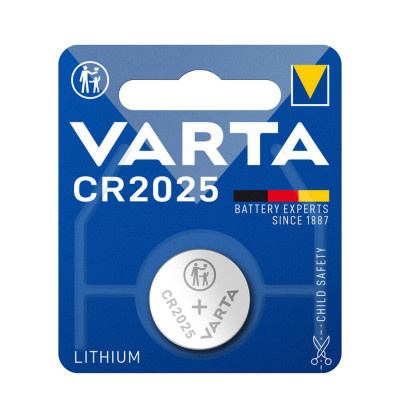 Baterie knoflíková CR2025 lithiová VARTA