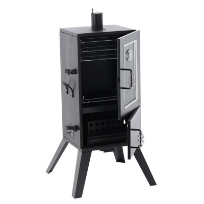 Zahradní uzenářská udírna 59,7x54,5x102,9 cm