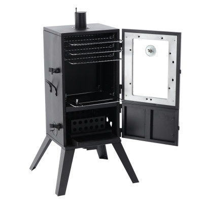 Zahradní uzenářská udírna 59,7x54,5x102,9 cm