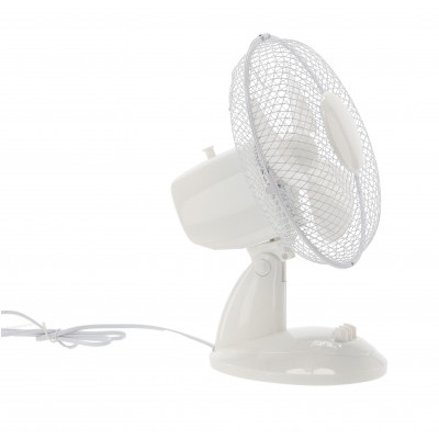 Stolní ventilátor bílý 25W