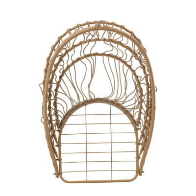 Skládací závěsné křeslo ERIS hnědé