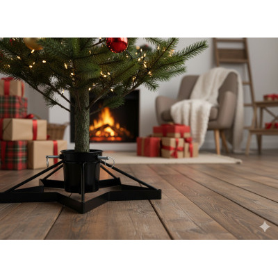 Stojan na vánoční stromek Hvězda 3,5-12cm