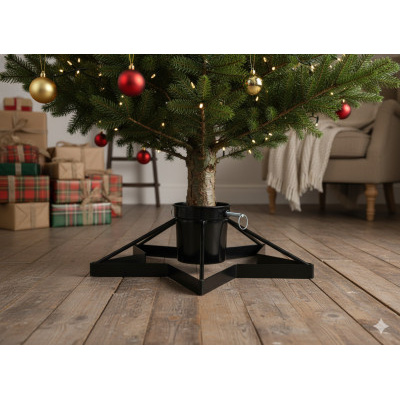 Stojan na vánoční stromek Hvězda 3,5-12cm
