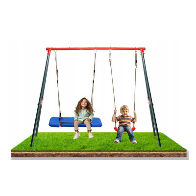 Zahradní dvojitá houpačka 290x180x200 cm