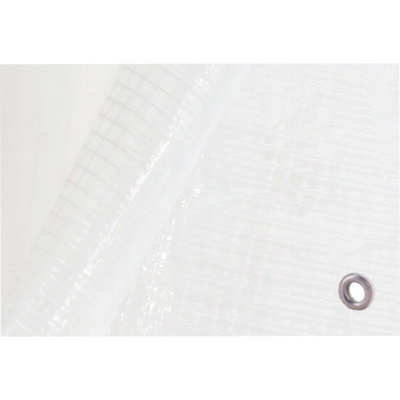 ALDOTRADE Zahradní fóliovník s policemi 140x140x200cm bílý