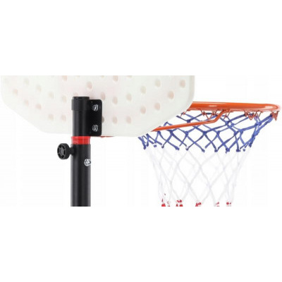 Basketbalový koš s nastavitelným stojanem 165 - 205 cm