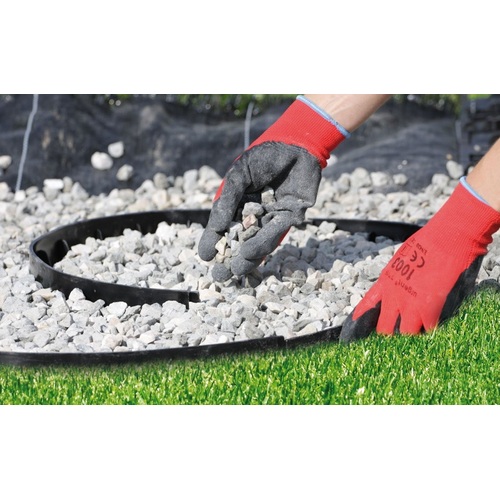 Obrubník neviditelný BORDER 480x8,4x4,5 cm - barva: černá