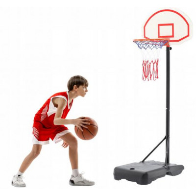 Basketbalový koš s nastavitelným stojanem 165 - 205 cm