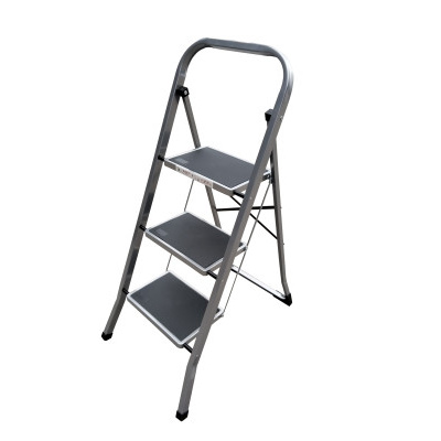 ALDOLINE Schůdky ocelové Stabilo NEW 3, šedý, 150 kg