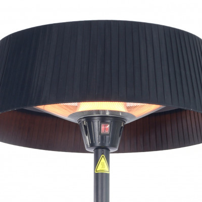 ALDOTRADE Elektrický infrazářič HAMAR černý