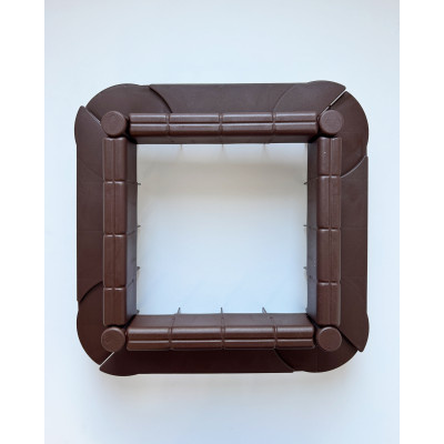 Zahradní palisáda obrubník plastový s pojezdem POVYS