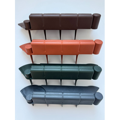 Zahradní palisáda obrubník plastový s pojezdem POVYS