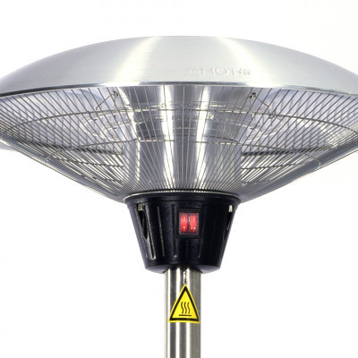 ALDOTRADE Elektrický infrazářič OSLO nerez