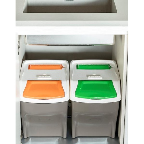 ALDOTRADE Koš na tříděný odpad Poker Plus 4x27l