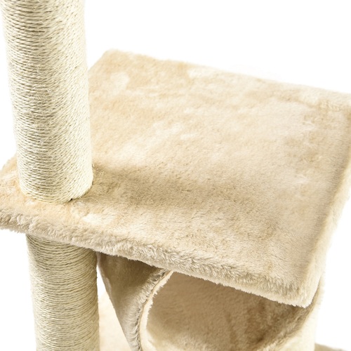 ALDOTRADE Škrabadlo pro kočky Sam 36,5x36,5x110 cm