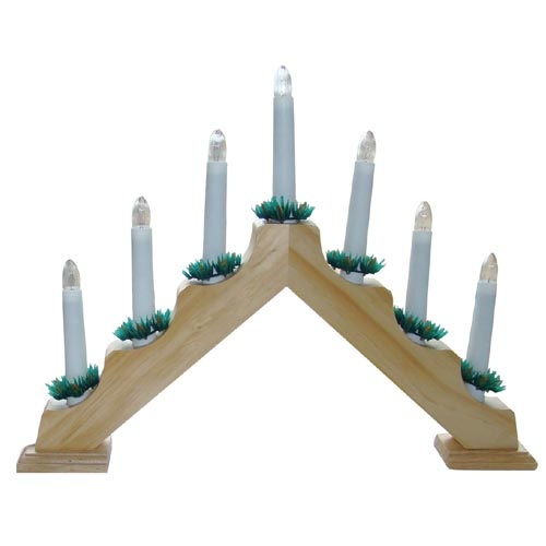 Svícen vánoční elektrický 7 svíček