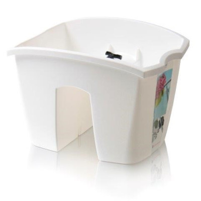 Truhlík květináč na balkonové zábradlí Crown 240