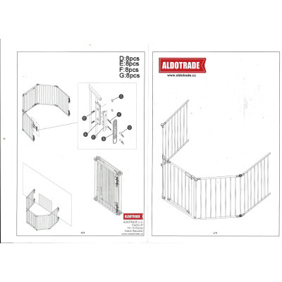 ALDOTRADE Zábrana ke krbu 75x300cm